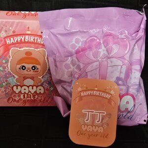 YAYA One Year Old - Happy Birthday Series Plush 'LaLa' (Card Confirmed)